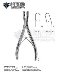 Fabricant Fournisseur Meilleure Vente Haute Qualité Luer Bone Rongeur Droit 18cm Instruments Orthopédiques par GERMED ENTERPRISES - Product Image 2