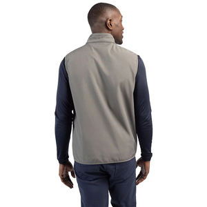 Chaleco casual softshell para hombre, cortavientos, ligero, para golf, con bolsillos, forro polar suave, sin mangas. - Product Image 5