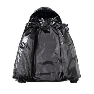 Nouveau design de veste rembourrée longue en polyester Offre Spéciale pour hommes vente en gros de veste rembourrée Hip Hop personnalisée nouvelle haute qualité 2026 - Product Image 4