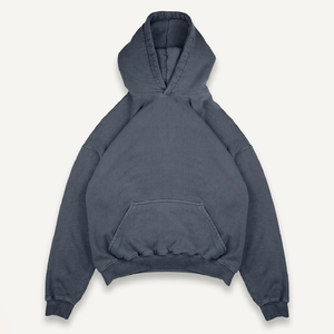 Haute Qualité Français Terry Streetwear 500 Gsm À Capuche Surdimensionné Lourd À Capuche Logo Vierge Personnalisé Coton Pull À Capuche - Product Image 5