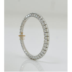 Reloj de acero inoxidable Moissanite de 41mm para hombre de marca famosa con bisel de diamante de corte esmeralda Tipo de esfera de logotipo personalizable - Product Image 4