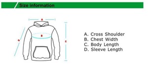 เสื้อฮู้ดโอเวอร์ไซส์สำหรับผู้ชายขนาดใหญ่พิเศษพิมพ์โลโก้แบบออกแบบได้ตามต้องการสำหรับฤดูหนาว - Product Image 2