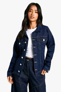Vestes en jean tricotées décontractées pour femmes, prix de gros, haute qualité, coupe oversize, hiver, imperméables, respirantes, en coton - Product Image 4