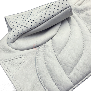 Vente en gros Meilleure vente Gants en cuir véritable Hiver Chaud Doux Confortable Demi Doigts Mode Conduite Gants de tous les jours - Product Image 4