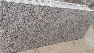 Encimera de granito moderno pulido blanco P para Villa El mejor precio y calidad cortada a medida del norte de La India - Product Image 3