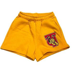 Tuskegee University Athletic Shorts 1881 Mascot Golden para estampado personalizado Unisex Casual transpirable cordón cierre escuela - Product Image 3