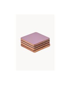 Ensemble de sous-verre en bois polyvalent fabriqué à la main pour le thé, les tasses, les tasses, les verres, la table de la cuisine et le bureau. - Product Image 6