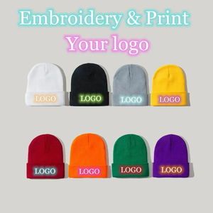 Plain Wool Beanie Caps in All Colors Wholesale Price Winter Wear Warm Soft Beanie Caps for Kids & Adults - Product Image 1