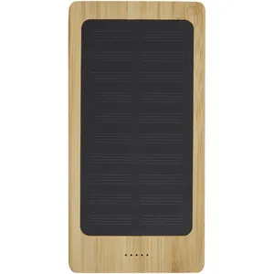 Banque d'alimentation solaire écologique Alata Bamboo pour le camping et la randonnée - Product Image 6