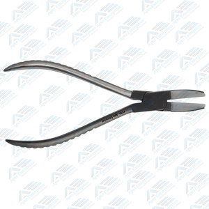 Alicates de ajuste de marco de brazos de anteojos, alicates de marco de anteojos, nariz plana, mandíbula de nailon, herramienta de mano óptica, reparación de Anteojos - Product Image 2