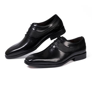Chaussures en cuir de luxe pour hommes, chaussures de créateur haut de gamme en cuir de vache véritable, chaussures décontractées pour affaires, chaussures habillées à bout pointu - Product Image 4