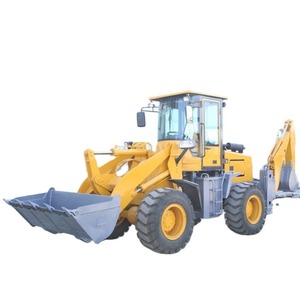 รถตักดินพร้อมแขนตักด้านหน้าและด้านหลังเหมาะสำหรับงานหลายประเภท - Product Image 1