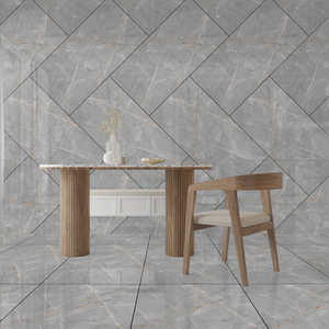 Carreaux de porcelaine émaillée polie 60x120 cm 13004 Carreaux de sol et de mur brillants Carreau de porcelaine de qualité supérieure pour usage domestique et commercial - Product Image 4