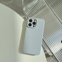 Max Luxury Cell Mobile Liquid Silicone Phone Case pour iPhone 14 15 Pro Max Soft Hard Protection antichoc