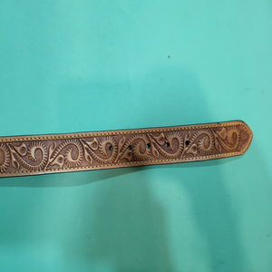 เข็มขัดผู้ชายแบบตะวันตก100% ออกแบบลายนูนและพิมพ์หนังวัวแท้ออกแบบได้ตามต้องการ - Product Image 4