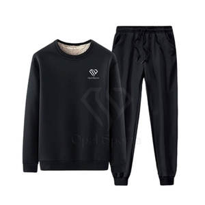 Costumes de survêtement pour hommes de haute qualité fabriqués en usine logo personnalisé vente en gros de costumes de survêtement pour hommes en stock - Product Image 1