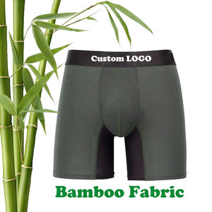 100% sous-vêtements usine hommes bambou tissu personnalisé OEM australie célèbre marque fournisseur 3d entrejambe panneau parfait sous-vêtements en bambou - Product Image 2