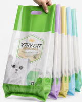 recycler imprimé personnalisé Pet Cat Dog Treat pochette de nourriture avec sacs d'emballage à fermeture éclair refermable