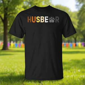 Camiseta Retro Gay Husbear Bears Pride con un Look Sutil, Colección de Camisetas Promocionales Elegantes - Product Image 3