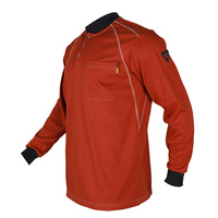 Vente en gros FR personnalisé sécurité ignifuge protection travail résistant aux flammes vêtements EPI ignifuge FR tricot t-shirt pour hommes