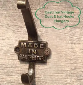 Handcrafted wall Coat hooks and Hanger Antique cast iron hooks [CIH 101]