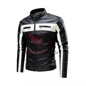 Hot Sale Hasnain Products Motorcycle Real Leather <b>Jacket</b> <b>Men</b> Autumn Casual Vintage Windproof <b>Bike</b> <b>Jacket</b> - Product Image 1