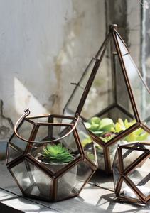 Terrarium en verre moderne en forme de football personnalisé Vase de table Décoration de mariage à la maison Plantes suspendues - Product Image 2