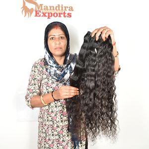 Pas cher brut vietnamien Remy cheveux bouclés faisceaux cuticule aligné extensions pour les femmes noires armure de haute qualité pour les soins capillaires - Product Image 5