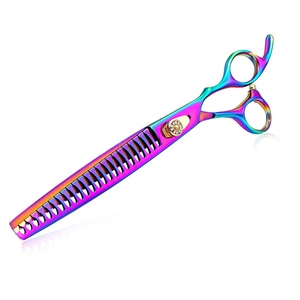 High Quality Pet Grooming <b>Scissors</b> Set | Japanese Steel Pet Grooming <b>Scissor</b> Left Handed | Pet <b>Scissors</b> Kit Custom Made - Product Image 6