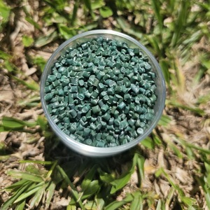 HDPE tái chế masterbatch trộn colour đúc hạt viên 25kg Túi tái sử dụng tái chế nguyên liệu thổi đúc túi vàng - Product Image 2