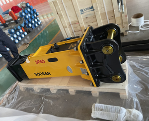 Martillo hidráulico SOOSAN-Modelo SB 50 tipo caja adecuado para miniexcavadoras retroexcavadoras y minicargadoras para excavar. - Product Image 5