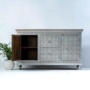 Carved <b>Sideboard</b> with Drawers - Product Image 3