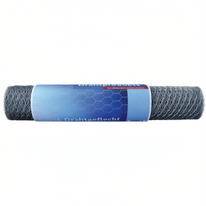 ตาข่ายลวดหกเหลี่ยมชุบสังกะสี ยาว 10 เมตร สูง 0.5 เมตร ขนาดตาข่าย 13 มม. สำหรับทำรั้ว โครงตาข่าย และประตู - Product Image 2