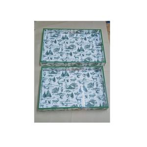 Plateaux en MDF de qualité supérieure pour maison hôtel Rectangle forme dernière conception imprimée plateaux de service en bois MDF pour cuisine et Table - Product Image 1