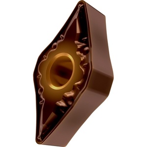 Inserto de Torneado Indexable con Recubrimiento PVD ISO DNMG 150612E-FMT8430 D.5,16mm, Paquete de 10 para Herramientas de Torneado de Metal - Product Image 1