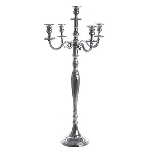 Bougeoir moderne en cuivre fait à la main prix de vente entier décoration de table de mariage décor à la maison bougeoir en métal - Product Image 2