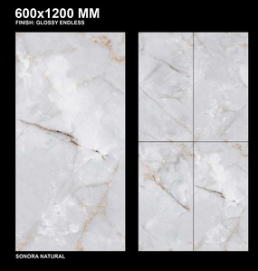 กระเบื้องพอร์ซเลนกลิ่นธรรมชาติขนาด600x1200มม. ทันสมัยเหมาะสำหรับโครงการวิลล่าทันสมัยร้านอาหารโรงแรมและพรีเมียม - Product Image 4