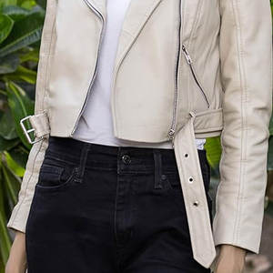 Service OEM, veste en cuir vintage pour homme, personnalisée, hiver, polyester/coton, coupe-vent, imperméable, écologique, lavée, fermeture éclair - Product Image 5