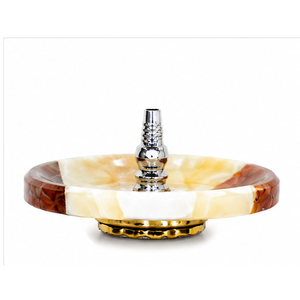 Chicha de luxe en marbre, haute et fine, avec finition laquée, type droit, ensemble complet d'accessoires - Product Image 2