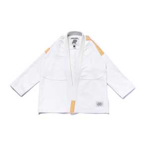 Alta calidad por encargo BJJ Gi Judo Kimono uniforme 100% algodón perla tejido Unisex adulto - Product Image 2