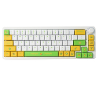 Keyboard Mekanik Mini RGB Terbaru Berkabel Kustom Arab untuk Desktop Laptop PC OEM USB Stok Kantor