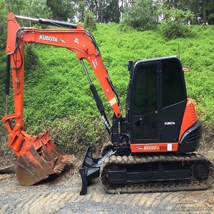 Mini excavatrice Premium 3.5 tonnes certifiée EPA Euro 5 pelle à usage agricole en stock livraison rapide moteur Kubota Type de chenille - Product Image 6