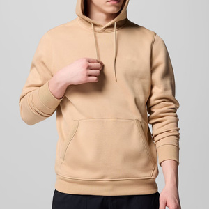 Sweat à capuche oversize uni respirant avec logo personnalisé pour homme, manches longues, avec design de logo personnalisé, couleur unie, haute qualité 2026 - Product Image 4