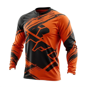 Jersey de Motocross Transpirable y Cómodo para Hombre, Personalizable, Ropa Deportiva para Carreras de Motos de Cross, Ropa de Automovilismo - Product Image 5