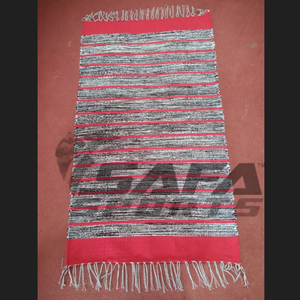 Falconry พรมสีแดงเข้ม-พรมผ้าฝ้ายธรรมชาติสำหรับกลางแจ้ง Falconry - Product Image 1