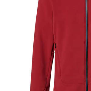 Veste technique en polaire personnalisée pour homme, 240 GSM, hybride, OEM, broderie athlétique de précision, élite, devant - Product Image 4