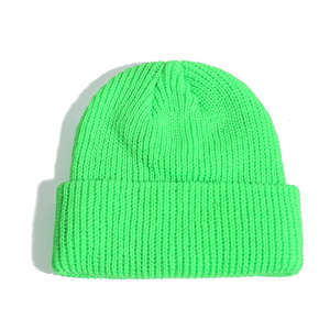 Bonnet chaud d'hiver à motif personnalisé 100% coton de haute qualité pour adultes tricoté avec logo vierge à impression numérique - Product Image 6