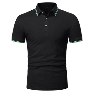 Golf pour hommes de haute qualité pour polos manches courtes personnalisables impression numérique tissu tricoté vente en gros directe d'usine - Product Image 1