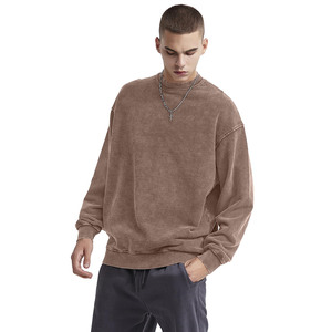 Jersey de algodón 100% pesado de alta calidad, Sudadera con capucha bordada personalizada para exteriores, Sudadera con capucha de gran tamaño, sudaderas con capucha lisas para hombres - Product Image 2