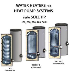 Calentador de Agua Doméstico de 200 Litros con Energía Solar para Bomba de Calor de Doble Serpentín BL2-HP-200LT - Product Image 5